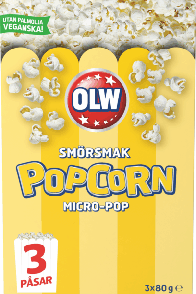 OLW Micropopcorn Smör