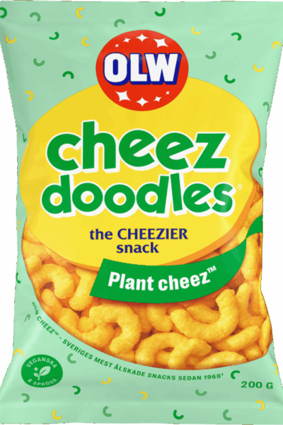 OLW cheez doodles® Plant cheez™
