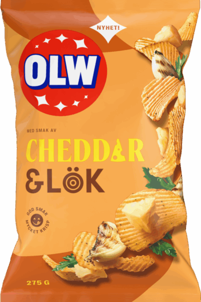 OLW Cheddar & Lök