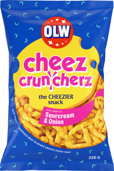 cheez cruncherz® Sourcream & Onion