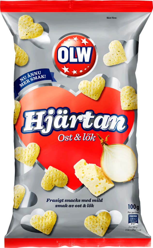 Hjärtan Ost & Lök