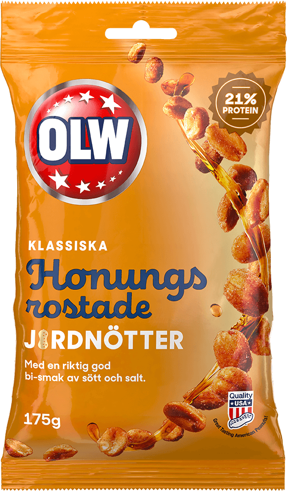 Honungsrostade nötter