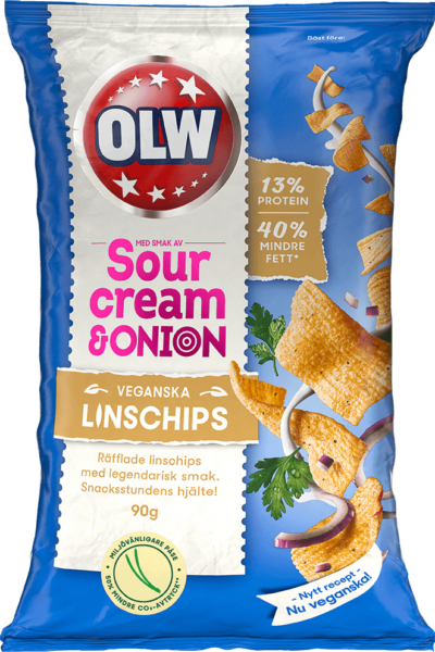 Linschips Sourcream & Onion