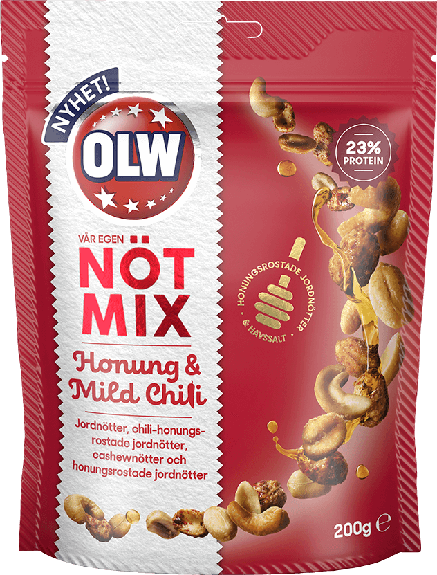 Nötmix Honung MildChili