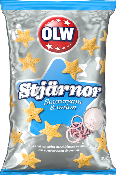 Stjärnor Sourcream & Onion