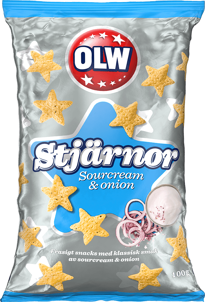 Stjärnor Sourcream & Onion